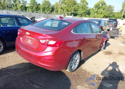 2019 Chevrolet Cruze Lt из США, поврежденный, VIN 1G1BE5SM9K7134886